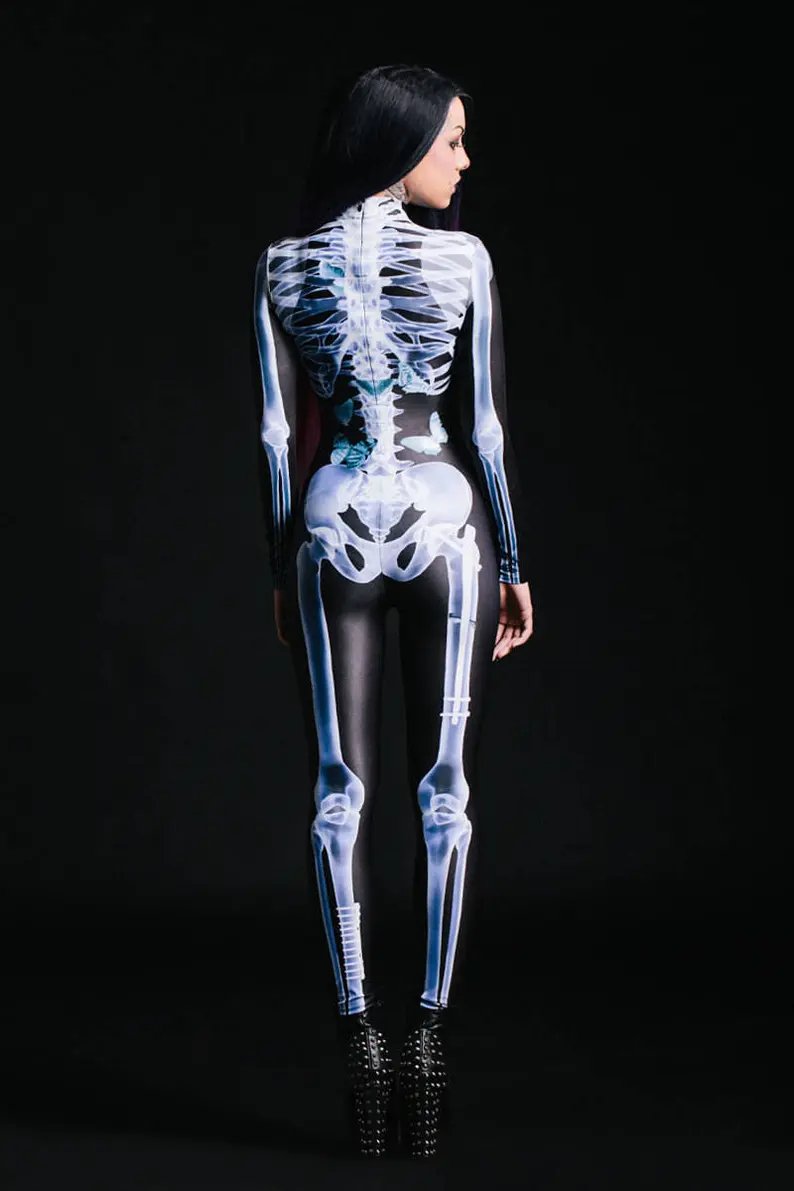 Skeleton Bodysuit | Free Shipping Today!