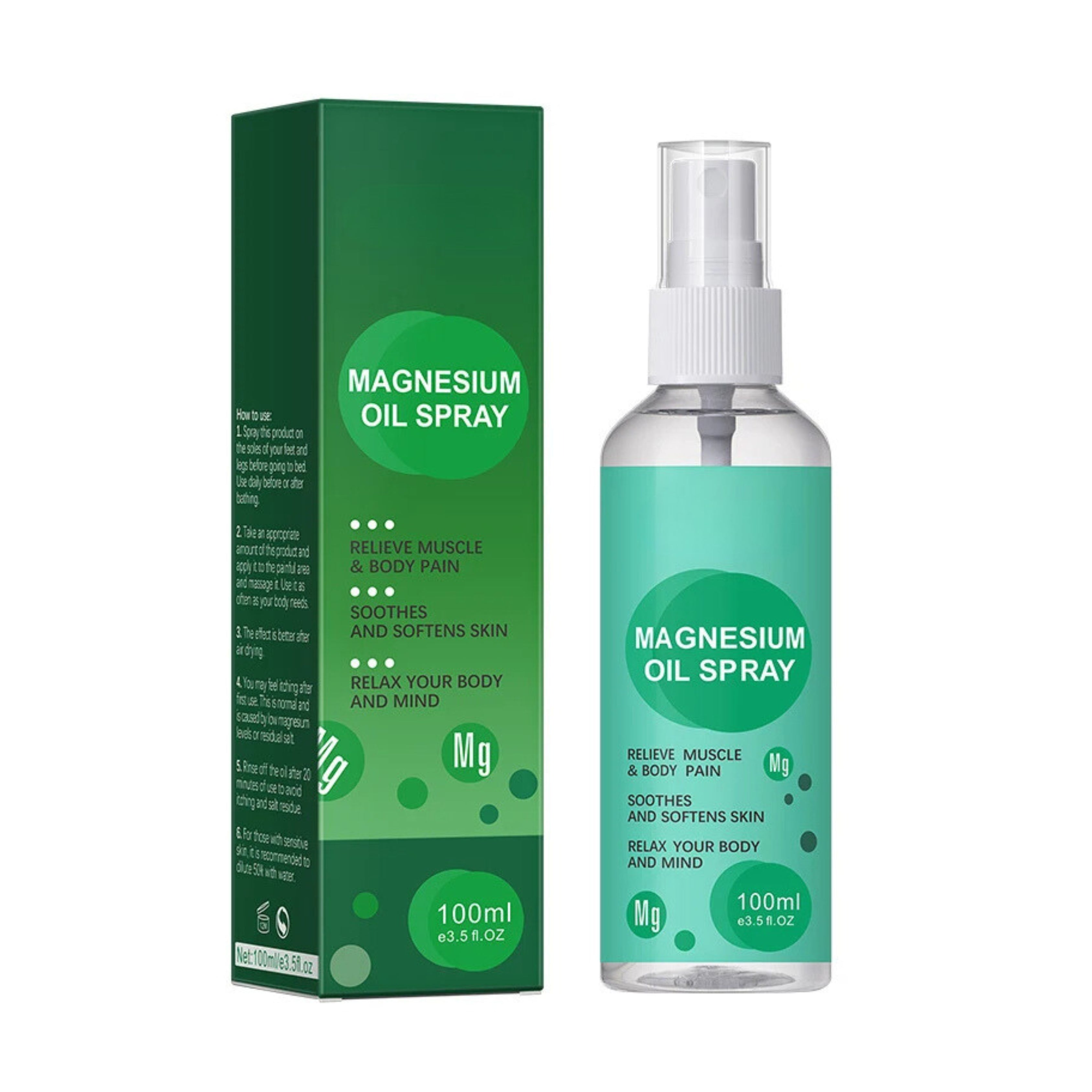 Magnesium Oil Spray | Buy 1 Get 1 Free+Free Shipping Ends TODAY!