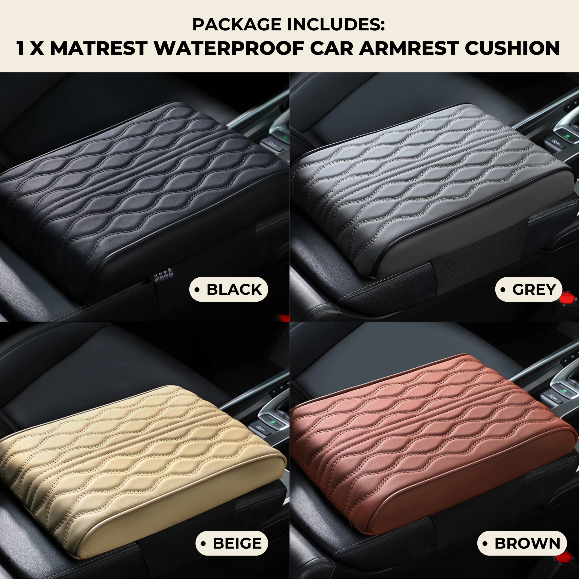 Matrest Waterproof Car Armrest Cushion | Free Shipping Today!