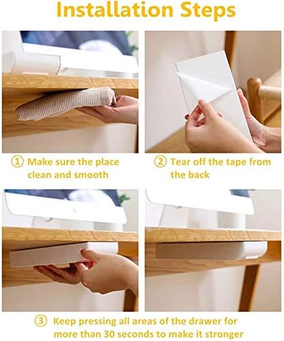 Under Table Self Adhesive Drawer | Buy 1 Get 1 Free+Free Shipping Ends TODAY!