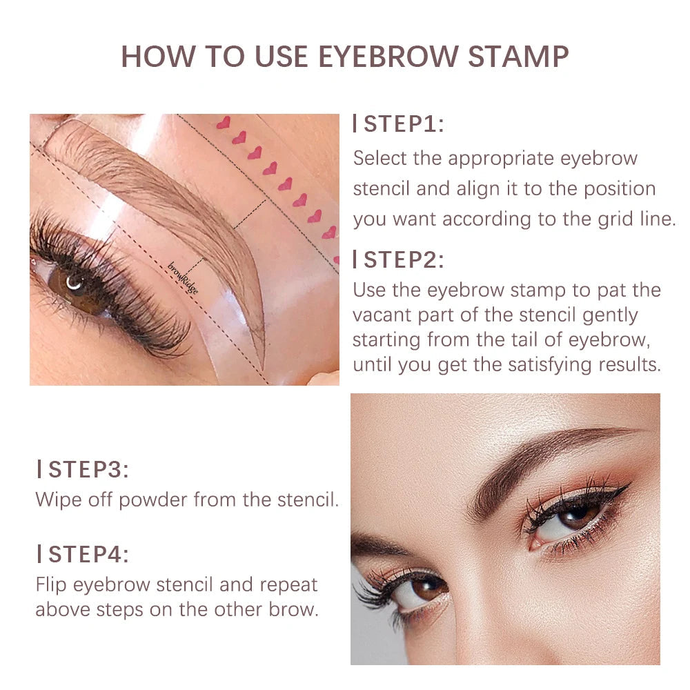 Browbelle Eyebrow Stamp Styling Set