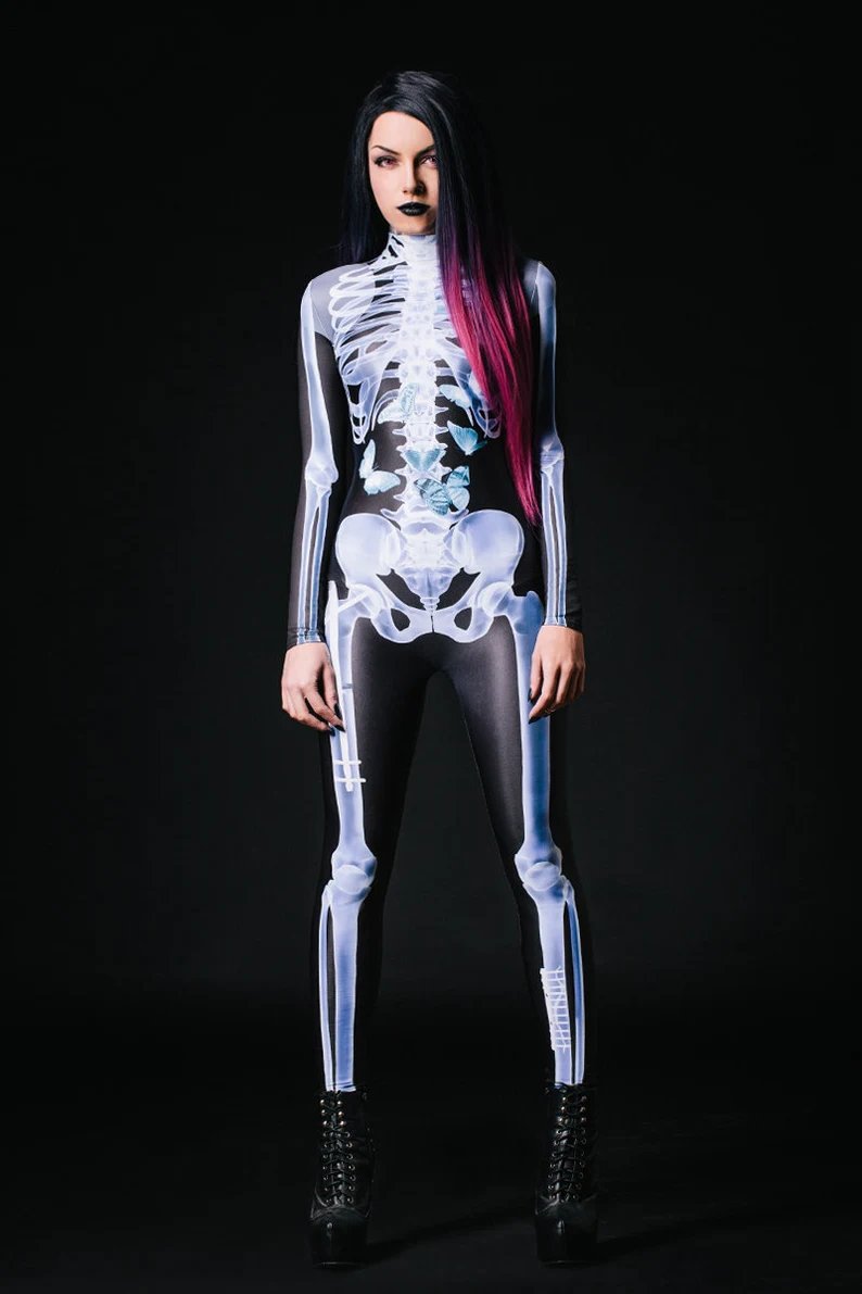 Skeleton Bodysuit | Free Shipping Today!