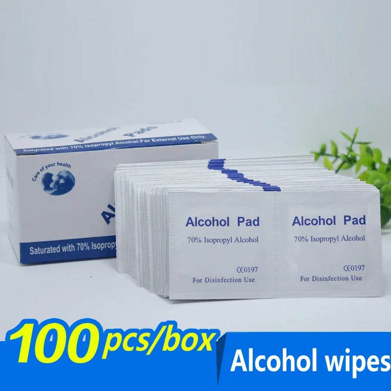 Box Of Alcohol Wipes (100 PCS)