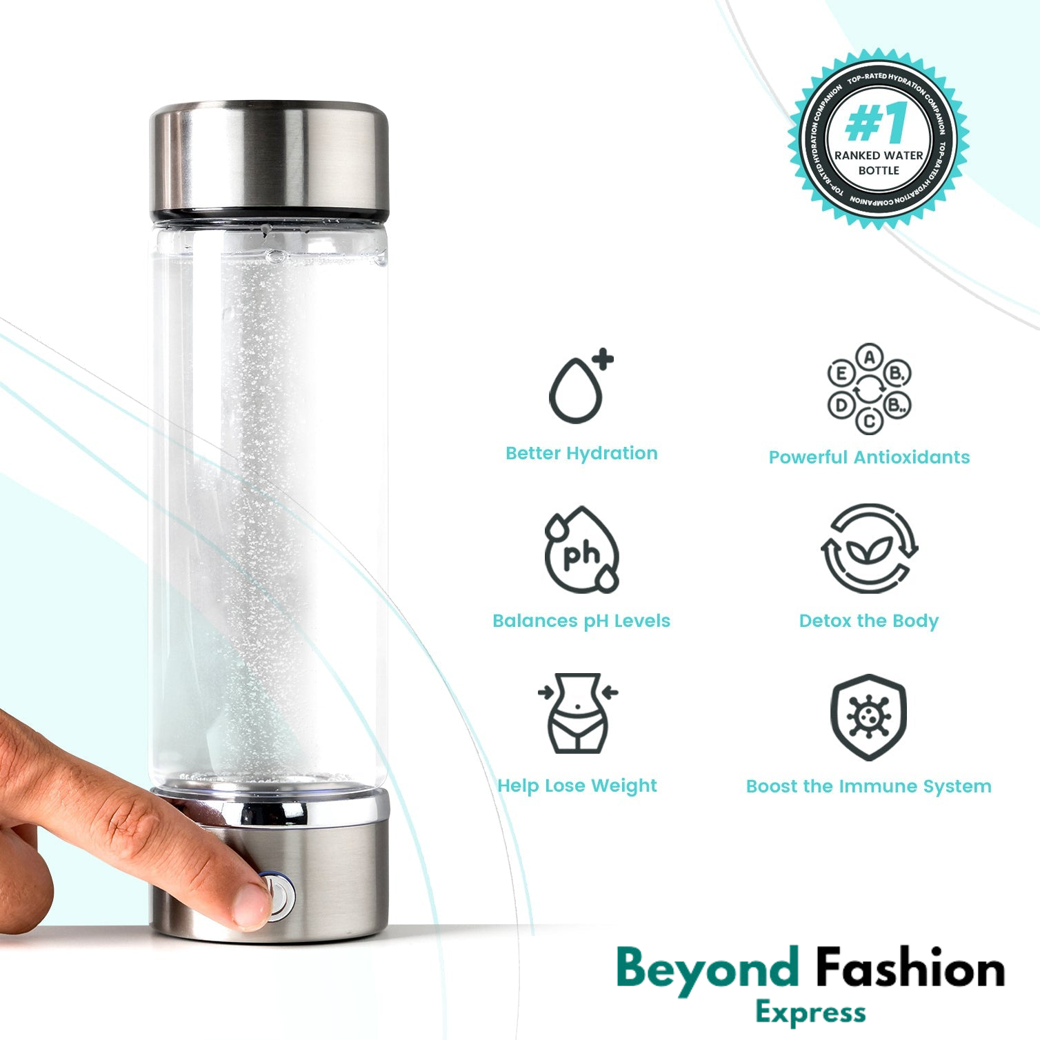 HydroWater™ Water Bottle