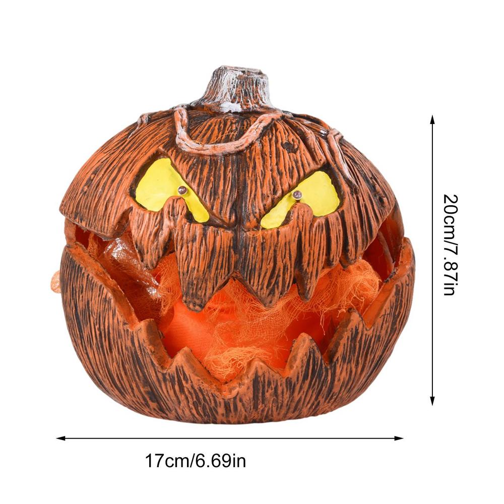 50% OFF | Gloween Interactive Halloween LED Pumpkin Lantern