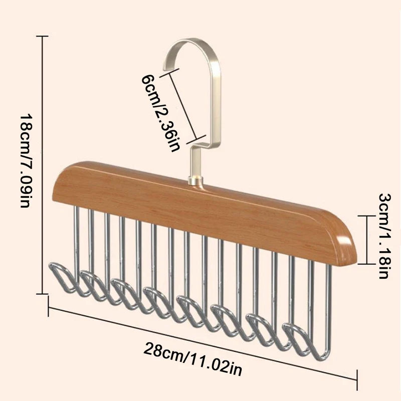 Solid Wood Hanger Organizer | Free Shipping Today!