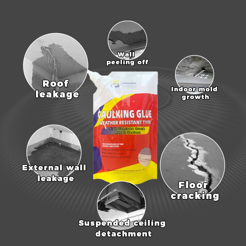 Slab Concrete Crack Waterproof Repair Sealant | Free Shipping Today!