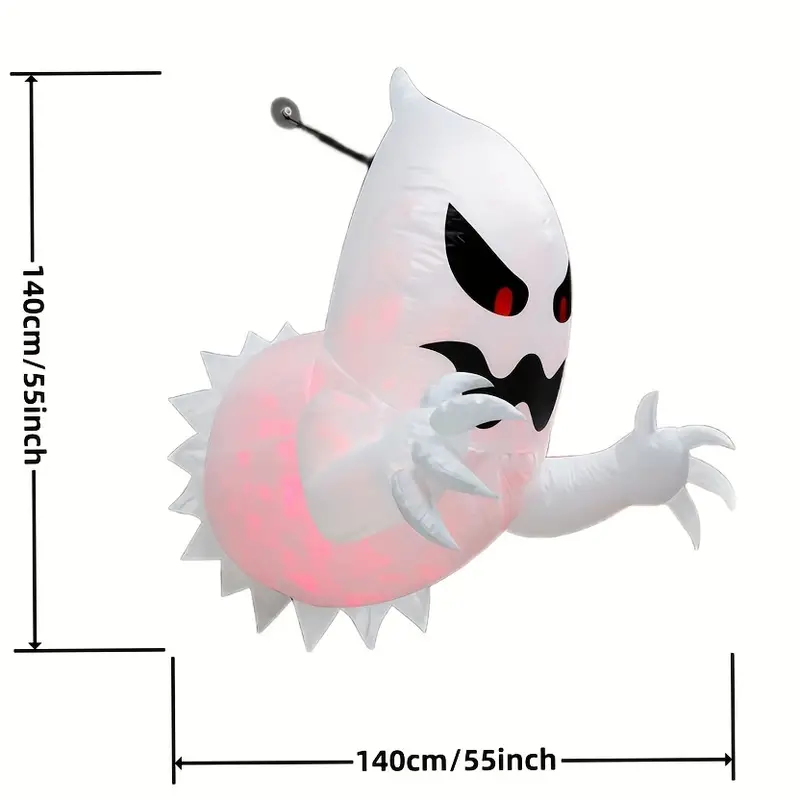 Ghastly Halloween Inflatable Ghost | Free Shipping Today!