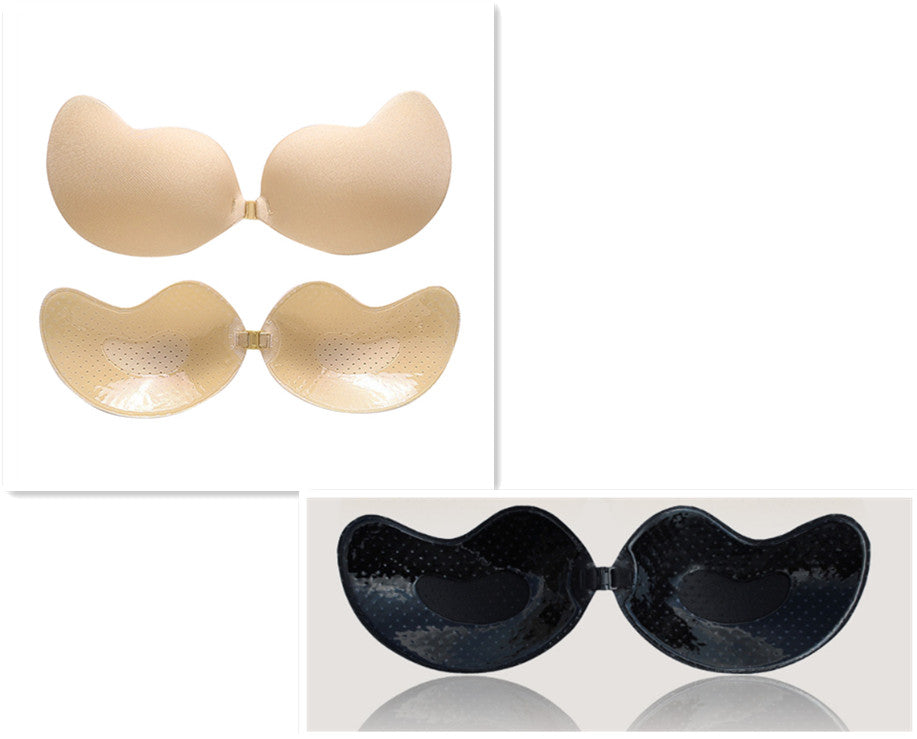Adhesive Bra Backless Strapless Reusable Sticky Invisible Push Up Bra For Women - BUY 1 GET 2