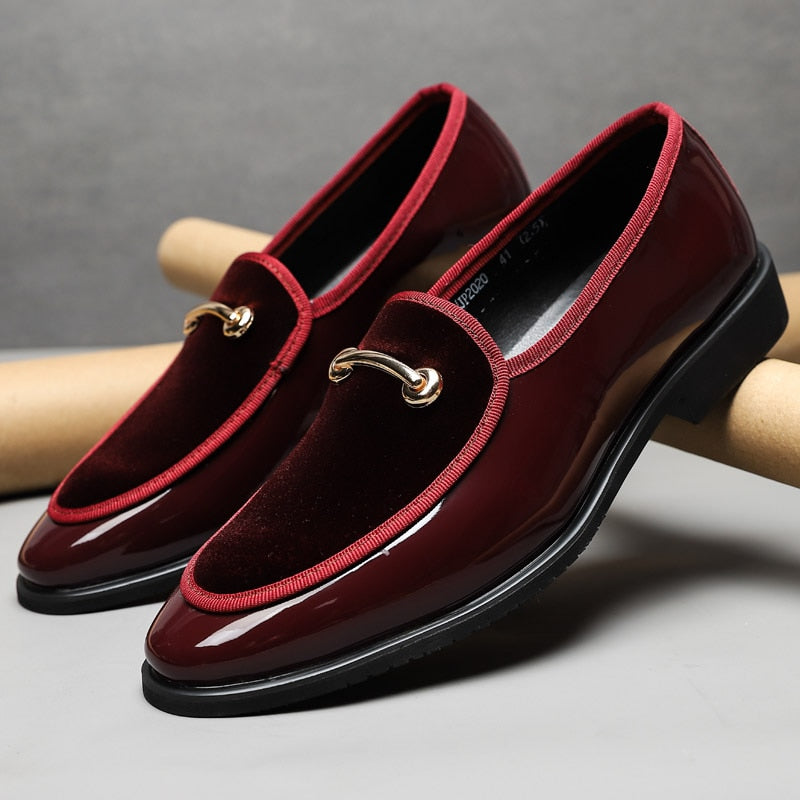 Luxury Italian Style Oxford Shoes for Men's Luxury Wedding - Leather Fashion Groom Footwear.