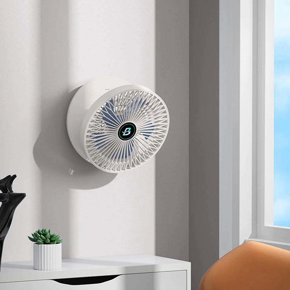 Household Dual-use Kitchen Fan - Rechargeable